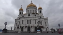 В Храм Христа Спасителя — в масках и перчатках